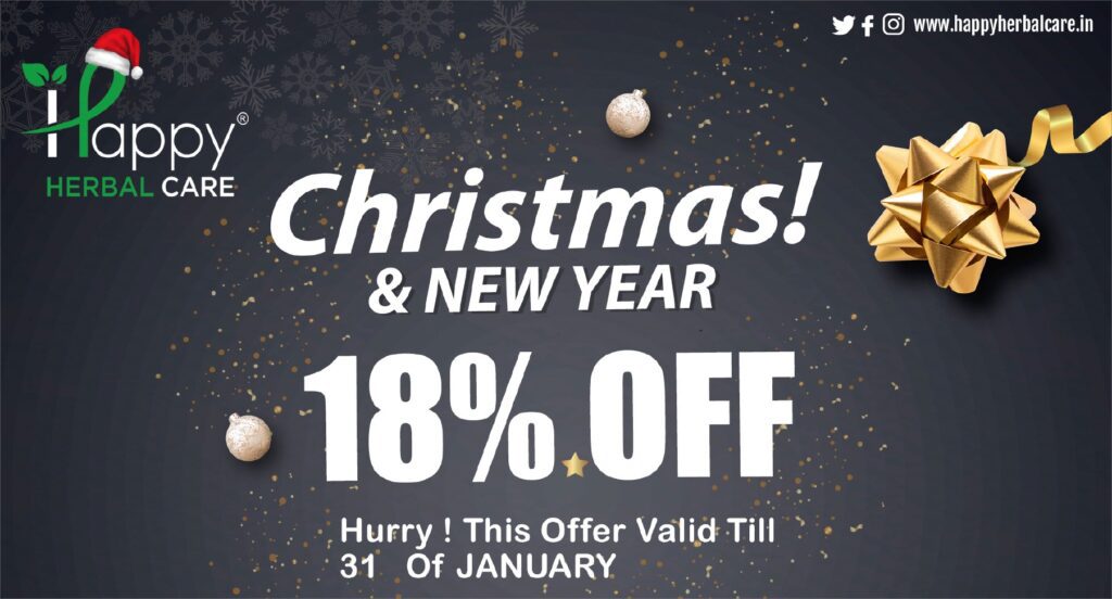 festival offer christmas new year offer for herbal products